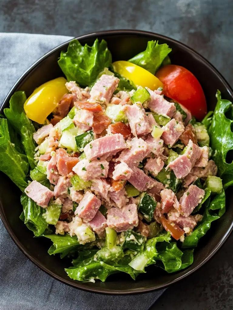 Ham salad box