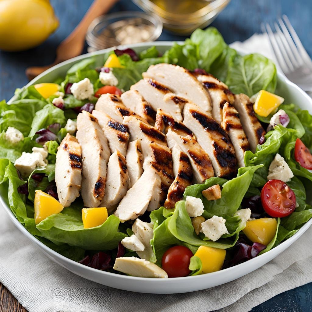 Grilled chicken salad box